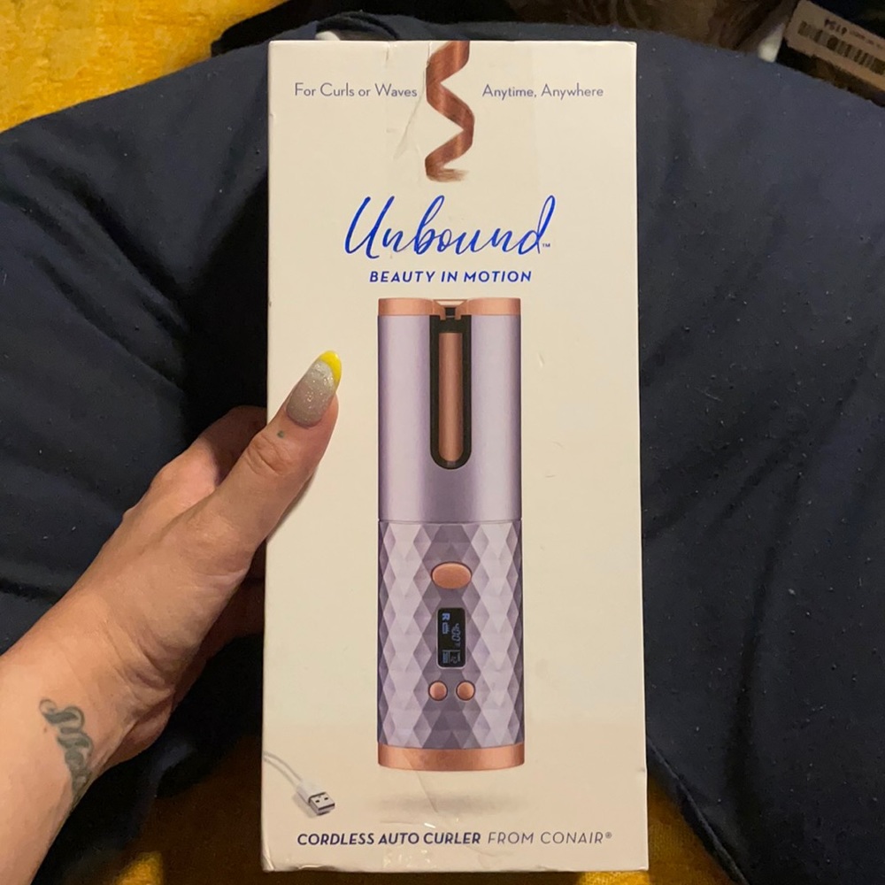 Conair Unbound beauty in motion cordless curler